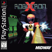 Robotron X PAL Playstation  box art